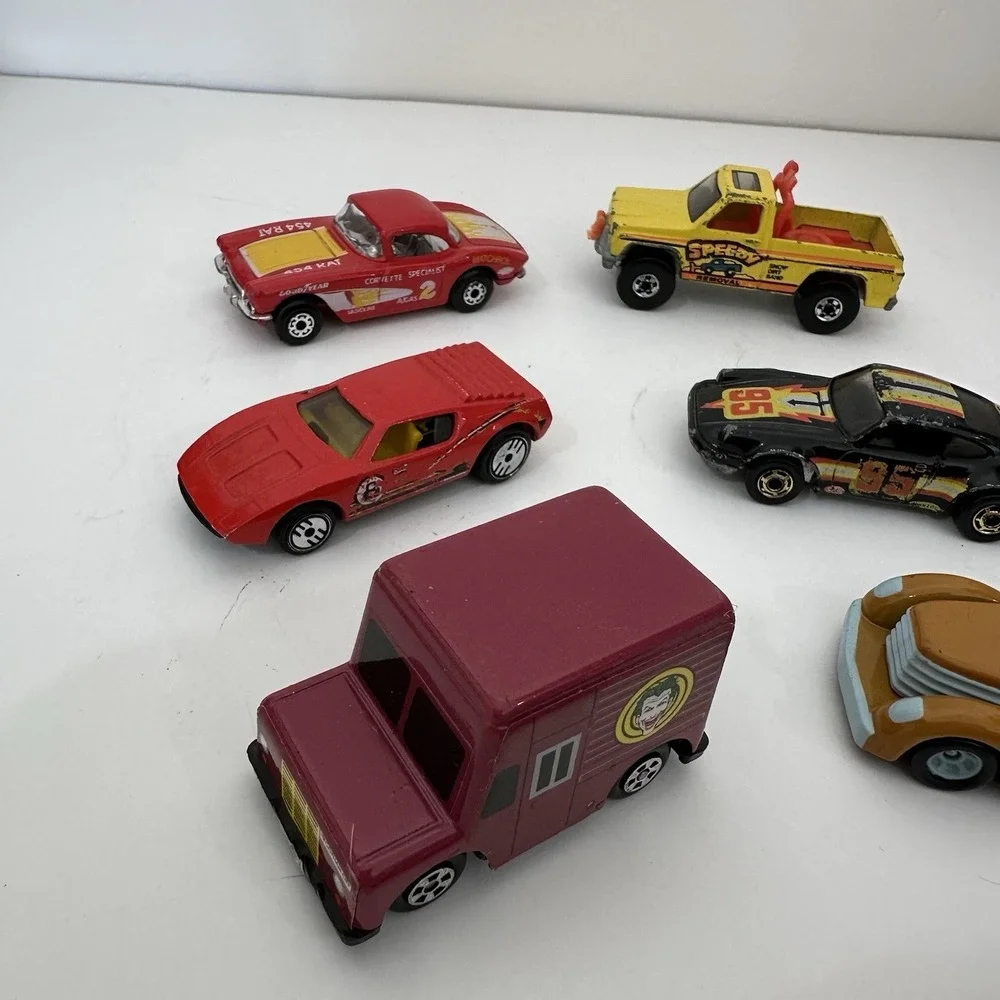 Lot Of 7 Vintage 80s/90s Hot Wheels/Matchbox Cars‎